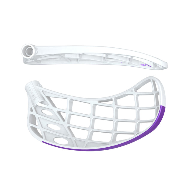 Silk Slicks PPS  Ghost White/PE Deep Purple