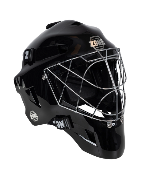 Zone Goalie Mask UPGRADE PRO CAT EYE CAGE Black/Silver 26/27