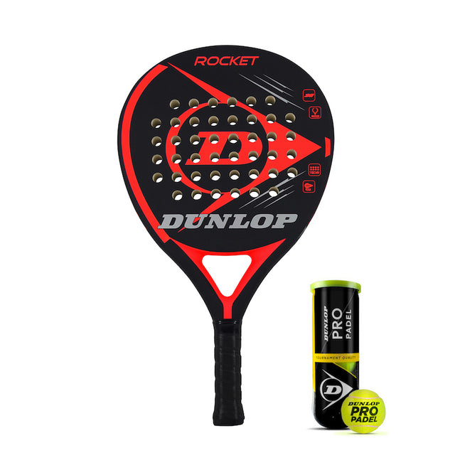 Rocket Red + Padel Pro 3B